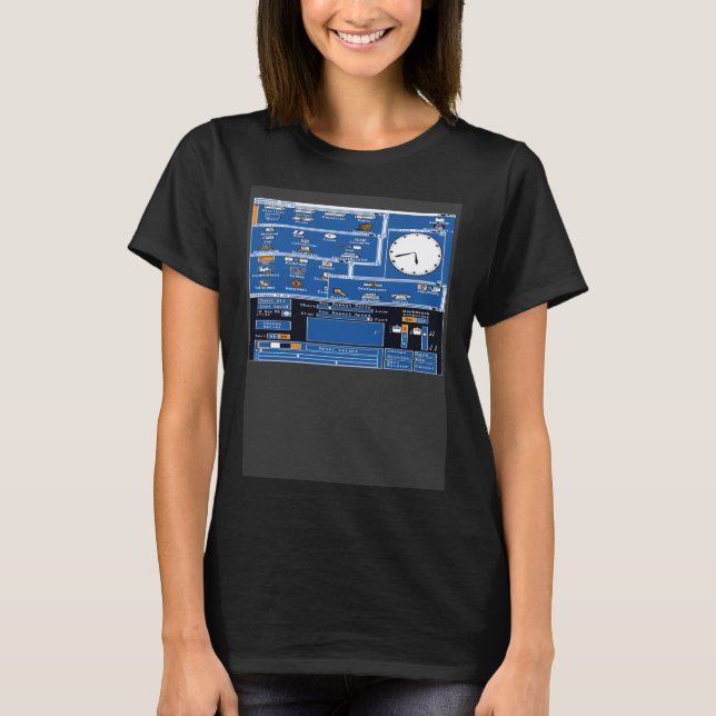 Camiseta COMMODORE AMIGA Workbench Desktop versión 1 3 (Anverso)
