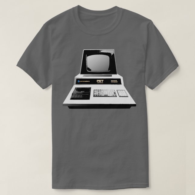 Camiseta Commodore Mascota Retro Computer (Diseño del anverso)