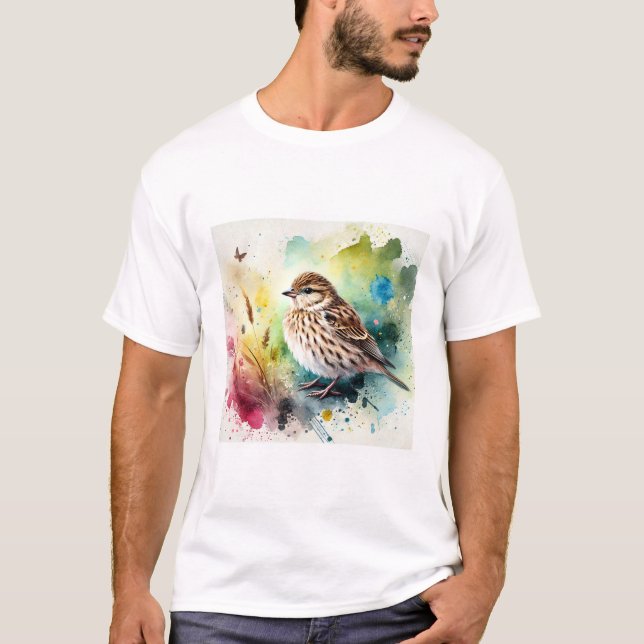 Camiseta Common Linnet 210724AREF102 - Watercolor (Anverso)