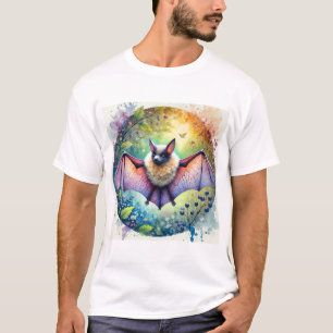 Camiseta Common Noctule Bat 060824AREF151 - Watercolor