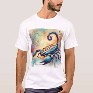 Camiseta Common scorpion 111024AREF120 - Watercolor