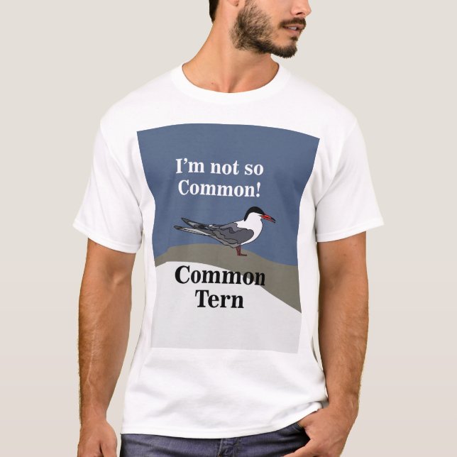 Camiseta Common Tern Seabird Bird Funny (Anverso)