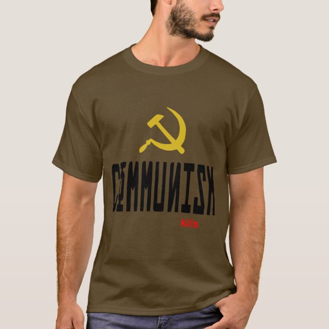 Camiseta Communism kills  (Anverso)