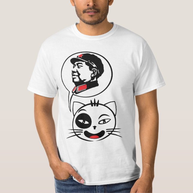 Camiseta communist cat (Anverso)