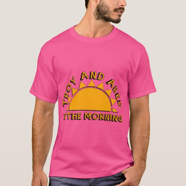 Camiseta Communityroy y Abed en la mañana (Anverso)