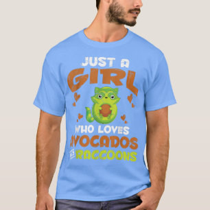 Camiseta Cómnibus Panda Aguacate Animal Lover Mujeres Chica