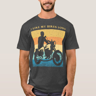 Camiseta Cómnior Diciendo Para Un Amante De La Motocicleta