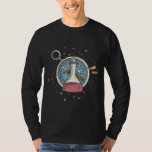 Camiseta Cómnito С la hemisteridad Science Pun<br><div class="desc">El diseño de Science Pun es divertido С de la química y el ilustracion de una brújula,  elementos químicos,  matraz de laboratorio y átomos con moléculas. Un regalo perfecto para niños,  hombres y mujeres que aman la química,  la ciencia,  la biología,  la física.</div>