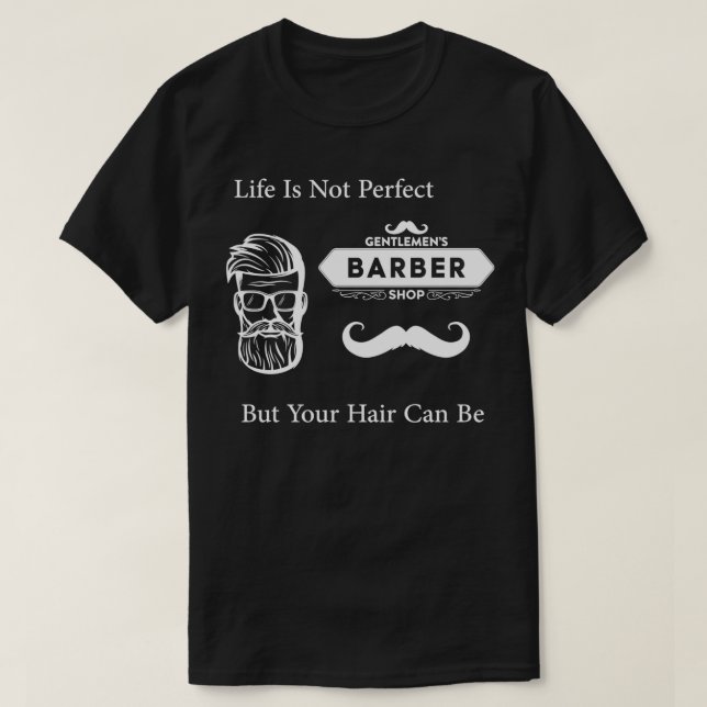 Camiseta Cómnito barber Cita Hair Guay barber (Diseño del anverso)