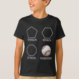 Camiseta Cómnito del hexágono del Pentágono Octagon