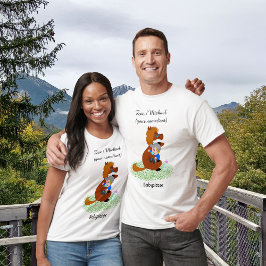 Camiseta Cómnito gracioso y lindo con bebé - Niñera