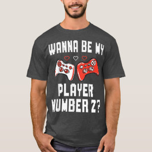 Camiseta Cómnito juego de video El día de San Valentín Love