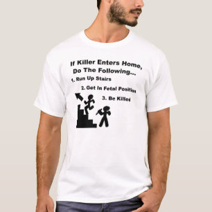 Camiseta Cómo a: Película de terror