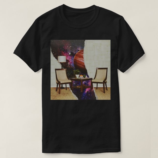 Camiseta Cómo Amigo, Amor, Caída Libre - Gatito Arcoiris Su (Diseño del anverso)