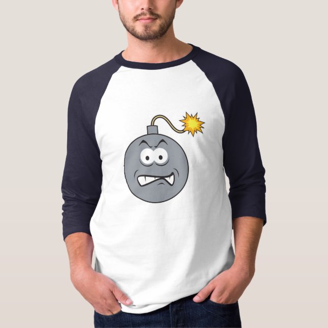 Camiseta Cómo apretar la cara de la bomba (Anverso)