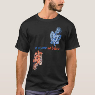 Camiseta Como Arriba, Por Debajo De Los Ángeles Oculto Alqu