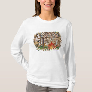 Camiseta Cómo asar a la parrilla animales, de 'Narratio