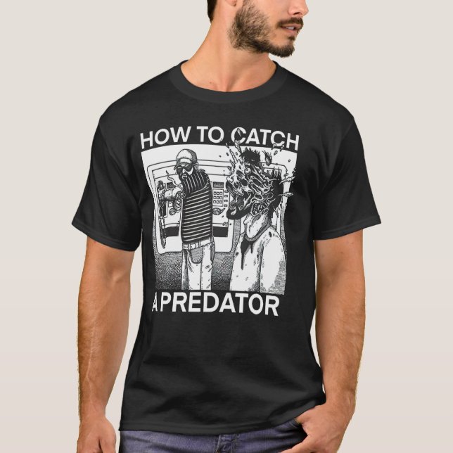 Camiseta Cómo Atrapar a un Depredador (Anverso)