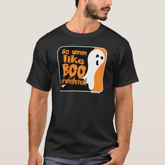 Camiseta Como Boo O Cualquier Fantasma Graciosa De Hallowee (Anverso)