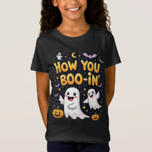 Camiseta Cómo Booin Familia Halloween Matando Niños