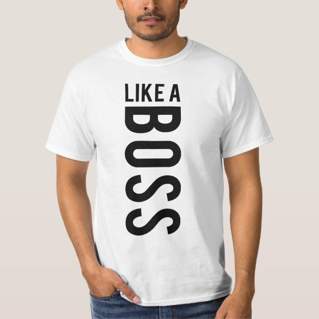 CAMISETA COMO BOSS (Anverso)