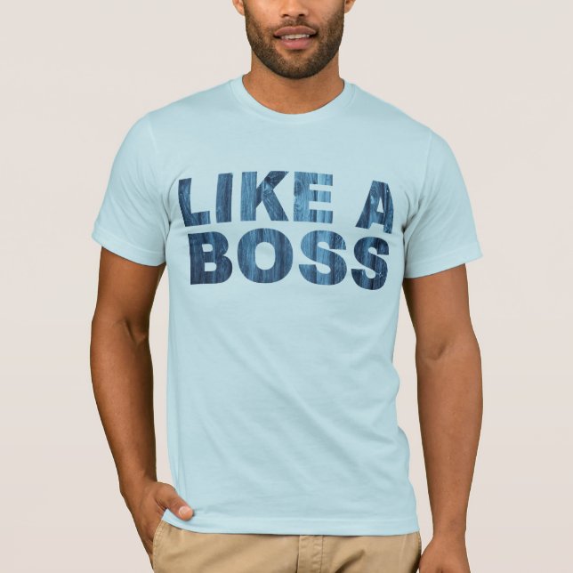 CAMISETA COMO BOSS (Anverso)