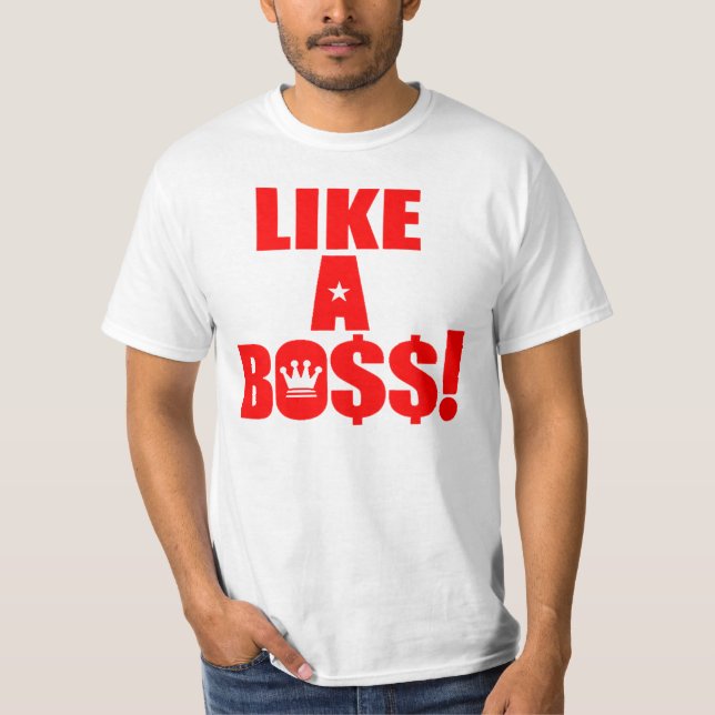 Camiseta ¡Como Boss! (Anverso)