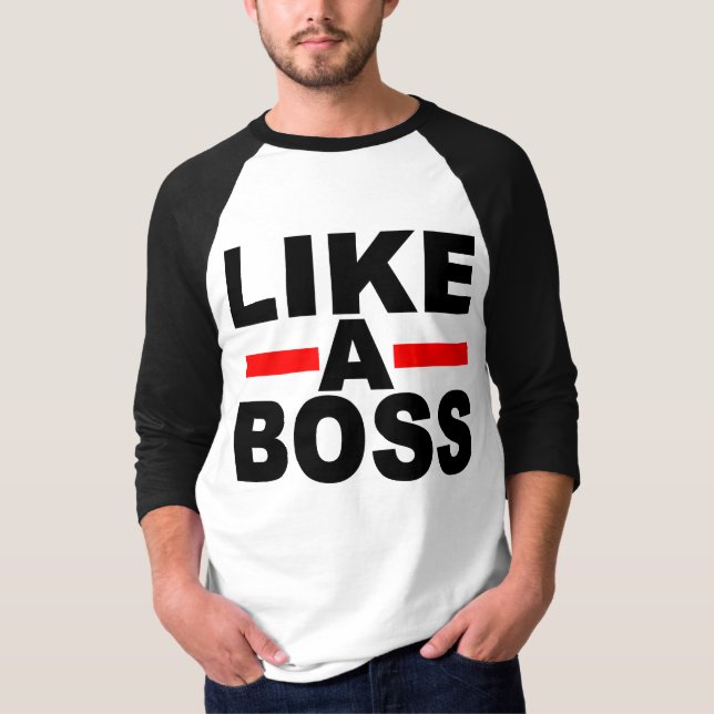 CAMISETA COMO BOSS (Anverso)
