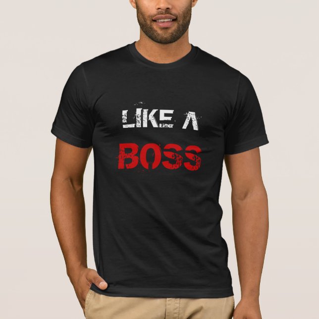 CAMISETA COMO BOSS (Anverso)