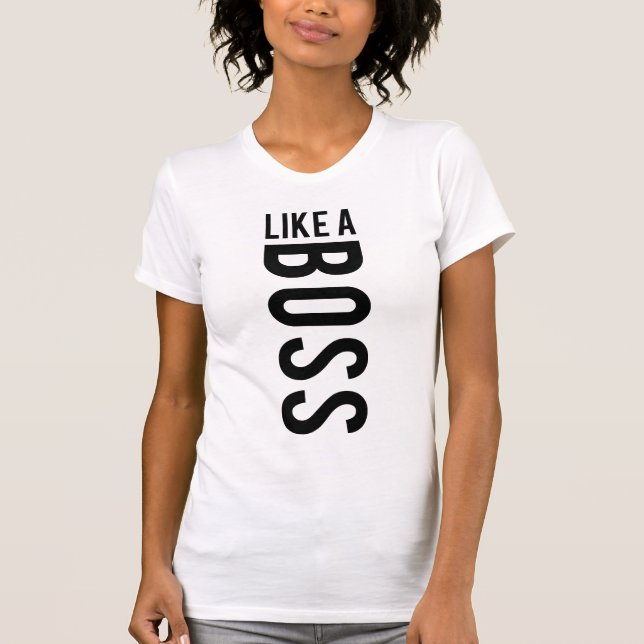 CAMISETA COMO BOSS (Anverso)