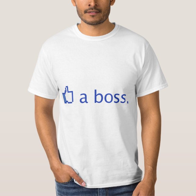 Camiseta Como Boss divertido (Anverso)