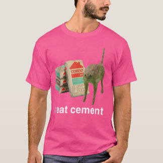 Camiseta Como Cemento Gato Divertido Ofende Inapropiado Adu