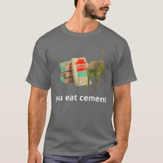 Camiseta Como Cemento Maldito Gato Divertido Extrañamente E