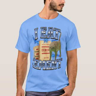 Camiseta Como Cemento Maldito gato Divertido extrañamente M