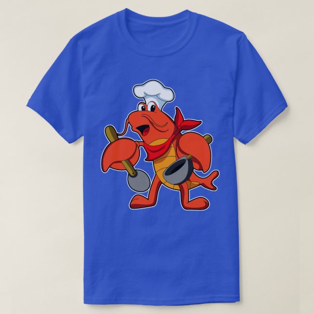 Camiseta como chef con cuchara de madera (Diseño del anverso)