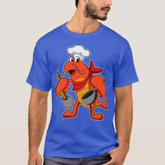 Camiseta como chef con cuchara de madera