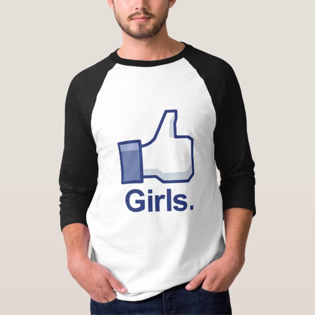 Camiseta Como chicas (Anverso)