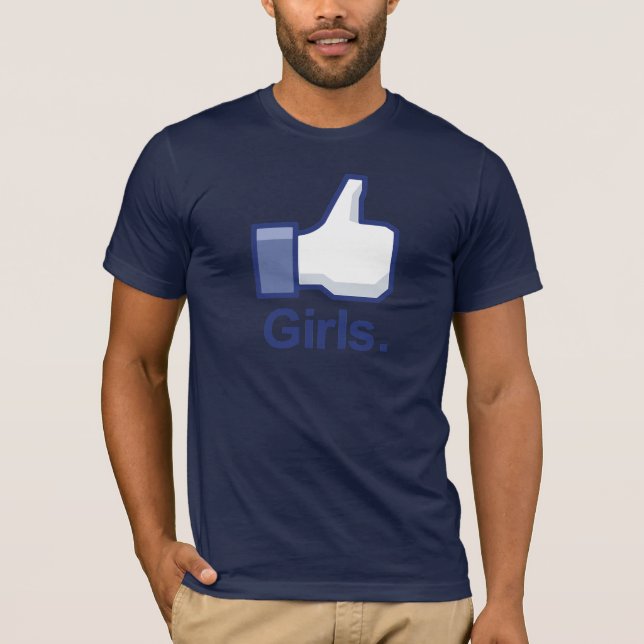 Camiseta Como chicas (Anverso)