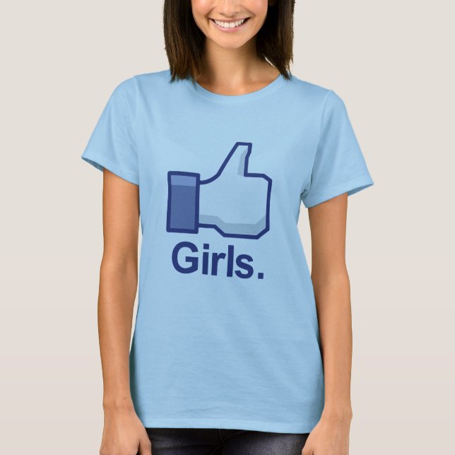 Camiseta Como chicas (Anverso)
