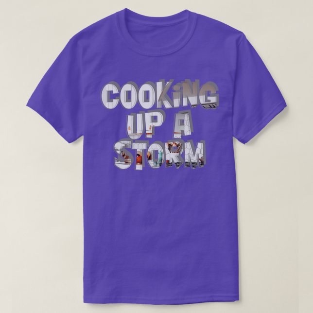Camiseta Cómo cocinar una tormenta (Diseño del anverso)