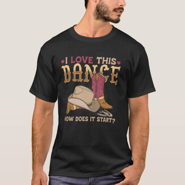 Camiseta ¿Cómo Comienza Esta Danza El País Del Bailarín? (Anverso)