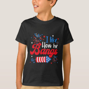 Camiseta Como Cómo Explota Fuegos Artificiales Pareja Funny