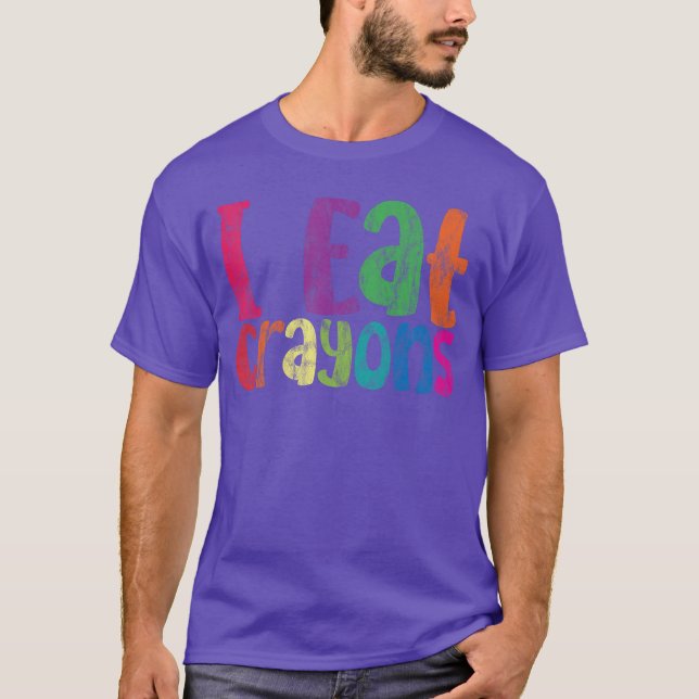 Camiseta Como Crayones retro (Anverso)