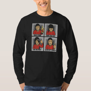 Camiseta Cómo Crecer Una Mulle Para Hombres Mullet De Vuelt