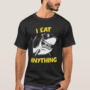 Camiseta Como cualquier cosa con hambre de Chicas de tiburo