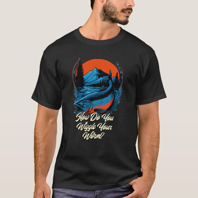 Camiseta ¿Cómo Descansas A Tu Pescador Chiste De Pesca De G (Anverso)