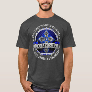 Camiseta Como dios amaba a su único hijo principiante