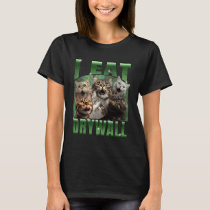 Camiseta Como Drywall Meme Divertido de Gato  DIY