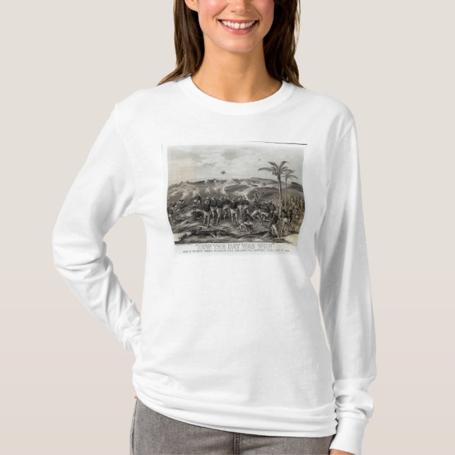 Camiseta Cómo el día era carga ganada del décima (Anverso)