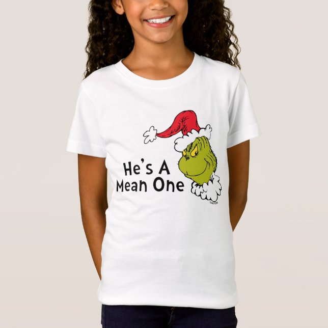 Camiseta Cómo el Grinch robó la Navidad | Es un malvado (Anverso)